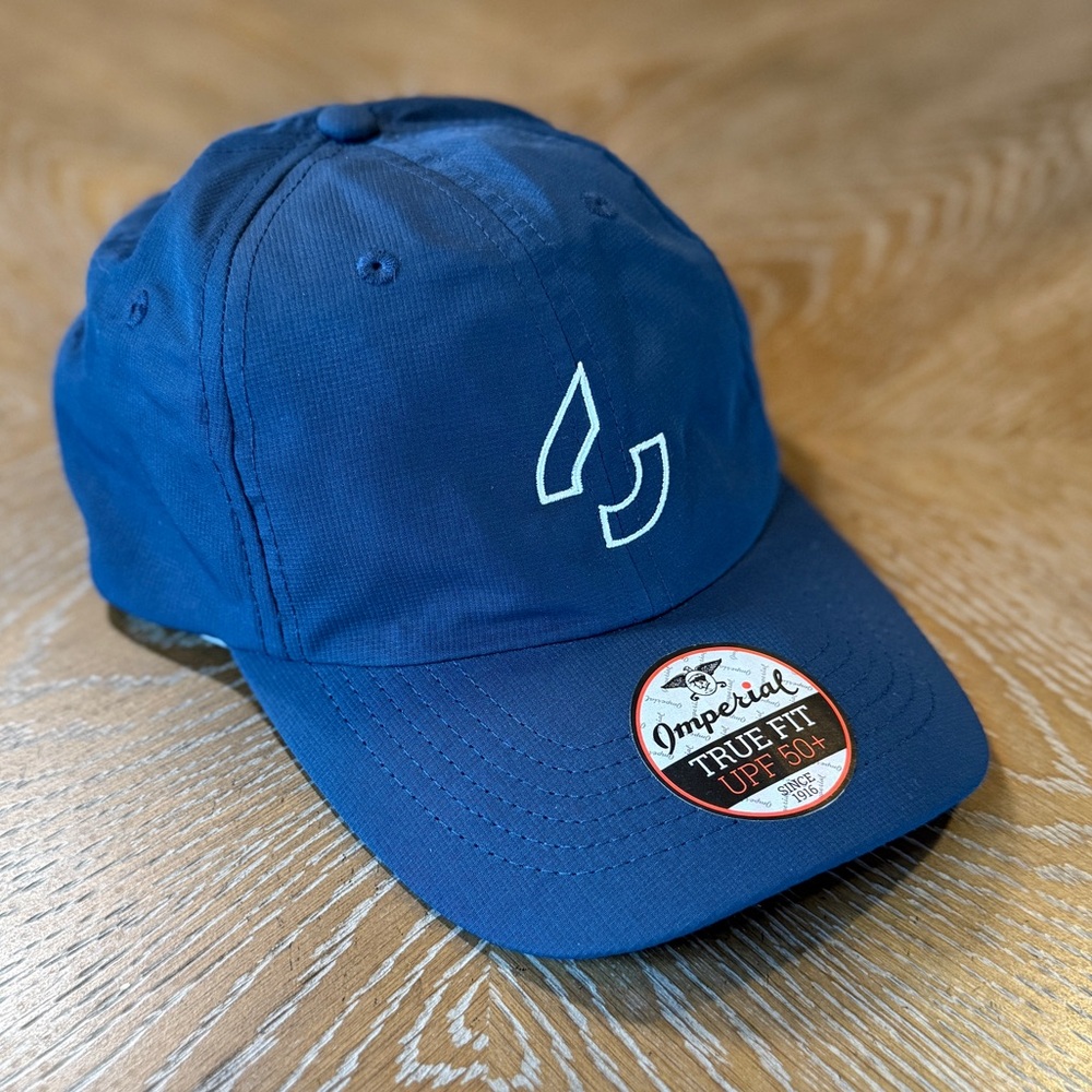 Select Sport Imperial True Fit UPF 50+ blue hat 100% Cotton